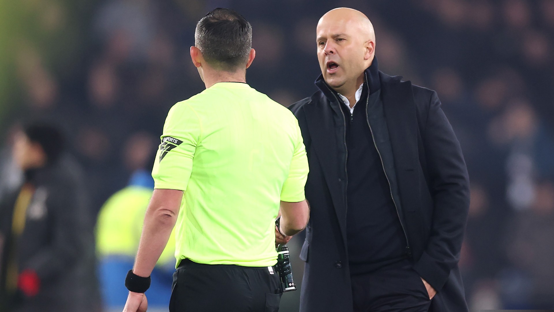 Slot reflects on heated Everton red card