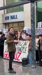 Boğaziçi Üniversitesi öğrencilerinden kafe direnişi: Boğaziçi'nde sermayeye geçit yok
