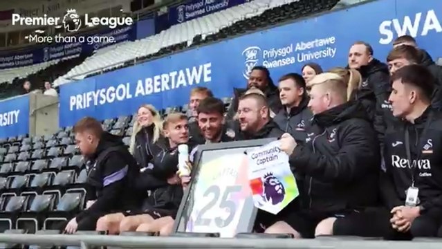 Swansea City accolade for Pembrokeshire stalwart that goes the 'extra mile'