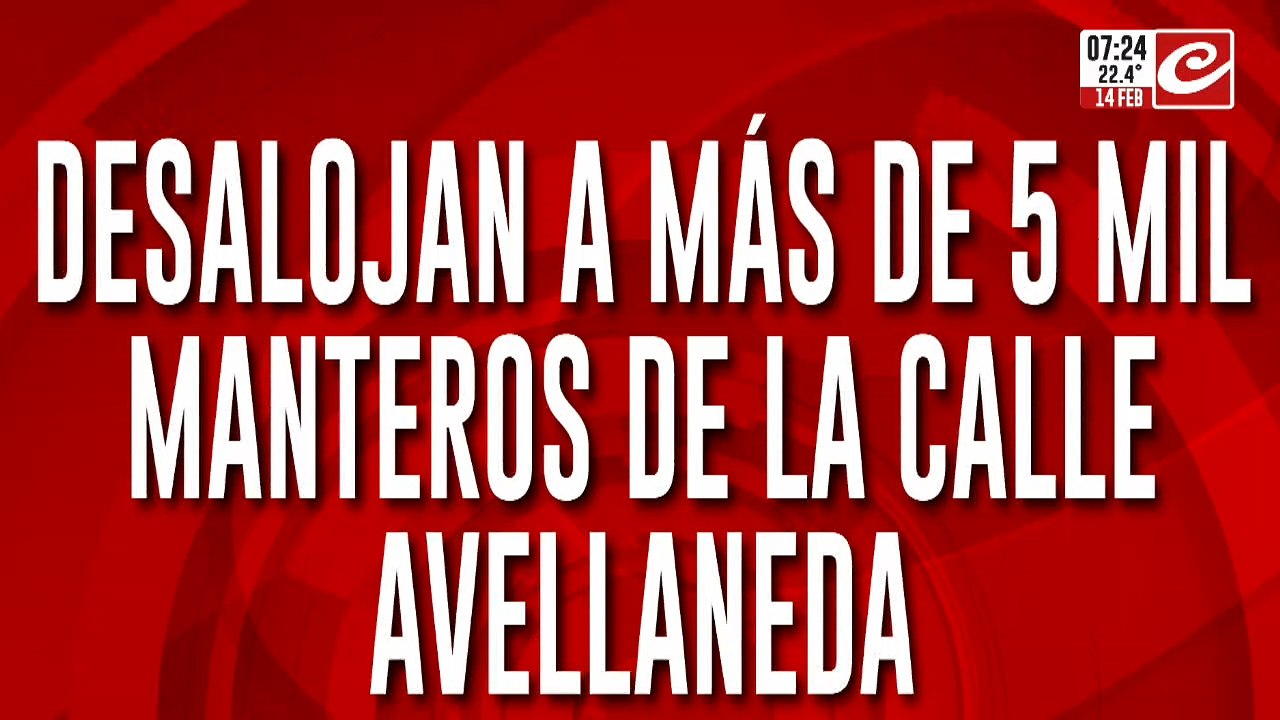 Megaoperativo anti-mantero en Florers
