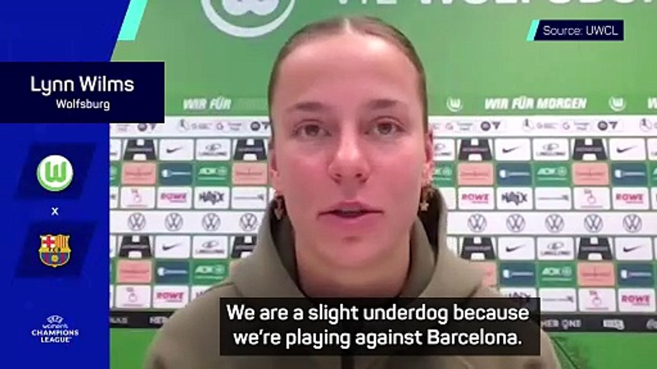Wilms and Wolfsburg ready for 'crazy' Barcelona fixture