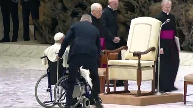 El papa Francisco, hospitalizado en Roma por una bronquitis