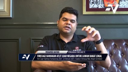 Fire Cage Fighting Championship medan ketengah bakat tempatan