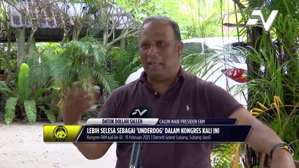 Datuk Dollah Salleh selesa dianggap 'underdog' menjelang Kongres FAM