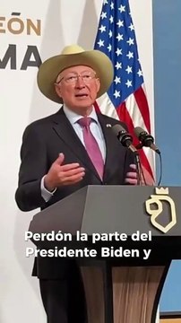 Ken Salazar: Estados Unidos debe apoyar a México y su soberanía