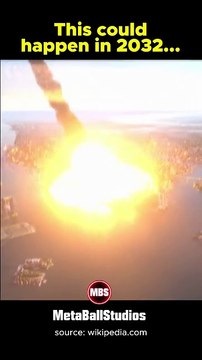 VIDEO: Impactante animación sobre el posible choque del asteroide 2024 YR4 con la Tierra