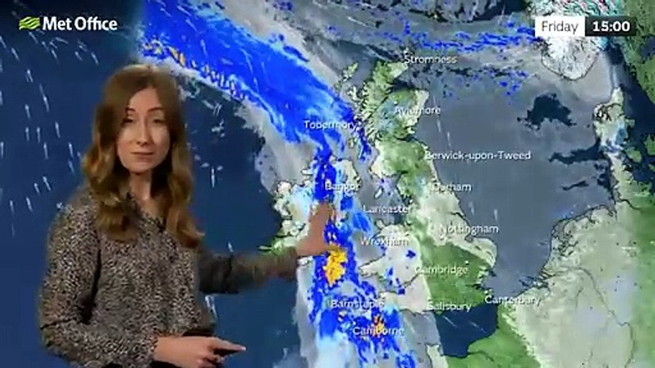 Cold spells and unsettled weather across the UK - forecast 14th Feb ...