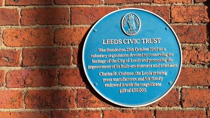 Discovering the Leeds Civic Trust Blue Plaques