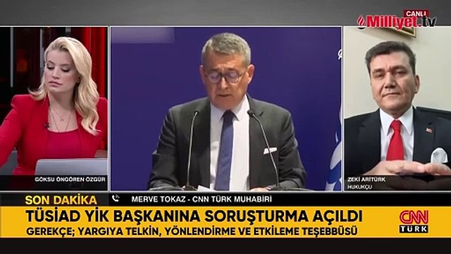 TÜSİAD YİK Başkanı Aras hakkında soruşturma başlatıldı