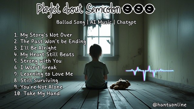 Playlist about Semicolon (;) | Ballad Song | AI Music | Chatgpt | English Song