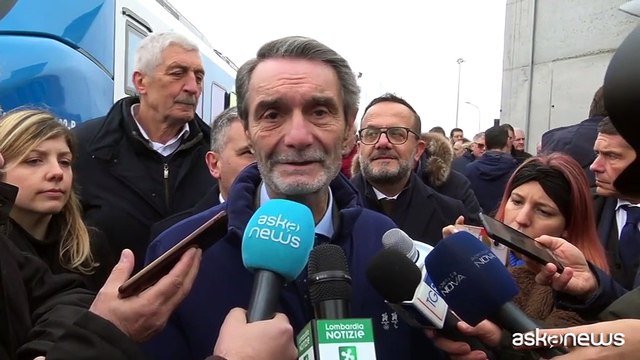 Treno a idrogeno, Fnm presenta il primo impianto di manutenzione