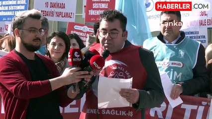 Diş hekimleri iş bıraktı