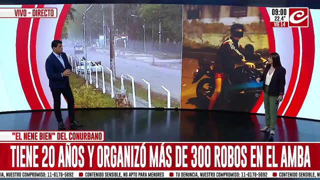 Cayó El nene bien : tiene 20 años y es líder de una banda de pibes chorros