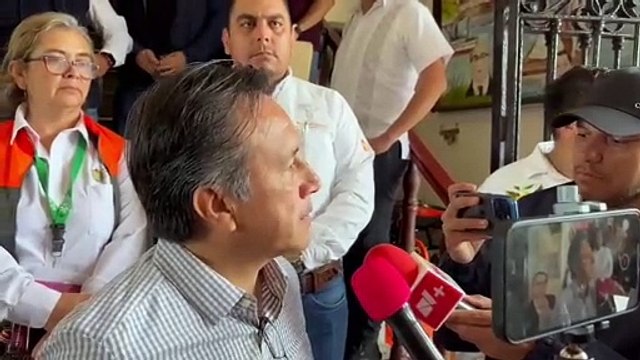 Conoce cuántos municipios inundaron dos ríos de Veracruz. Ya van en descenso.