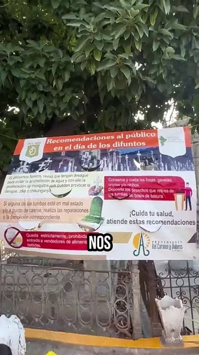 Día de Muertos: Panteones listos para recibir a visitantes el fin de semana