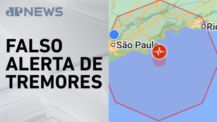 Moradores de SP e do RJ recebem alerta de terremoto