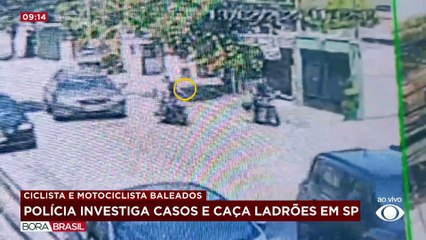 Dupla que matou ciclista em SP pode ter atirado contra motoqueiro horas depois