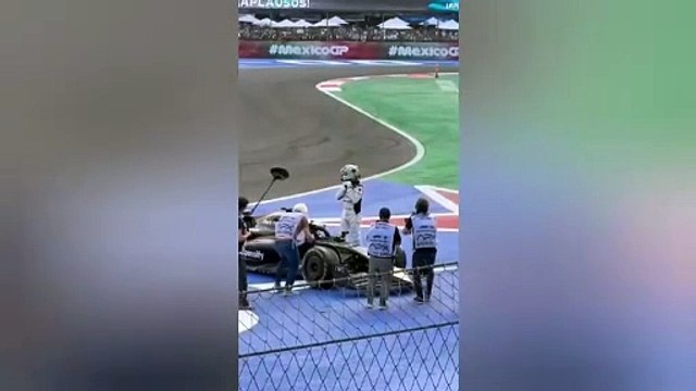 Brad Pitt asiste al Gran Premio de México, te decimos qué hizo (VIDEO)