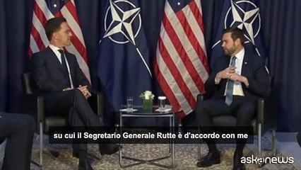 Vance: "L'Europa è un alleato molto importante per gli Usa"