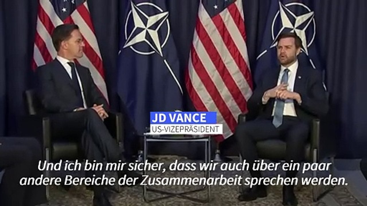 US-Vizepräsident Vance: 'Europa ist ein sehr wichtiger Verbündeter'