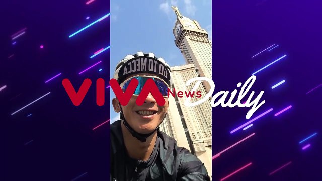 Tempuh Ribuan Km, Pria Asal Malang Gowes Sepeda ke Mekkah