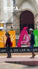 Joven de Umán dona aparatos ortopédicos a personas vulnerables