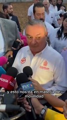 Samuel García inaugura primera gaza vehicular en el puente Azteca, de Guadalupe