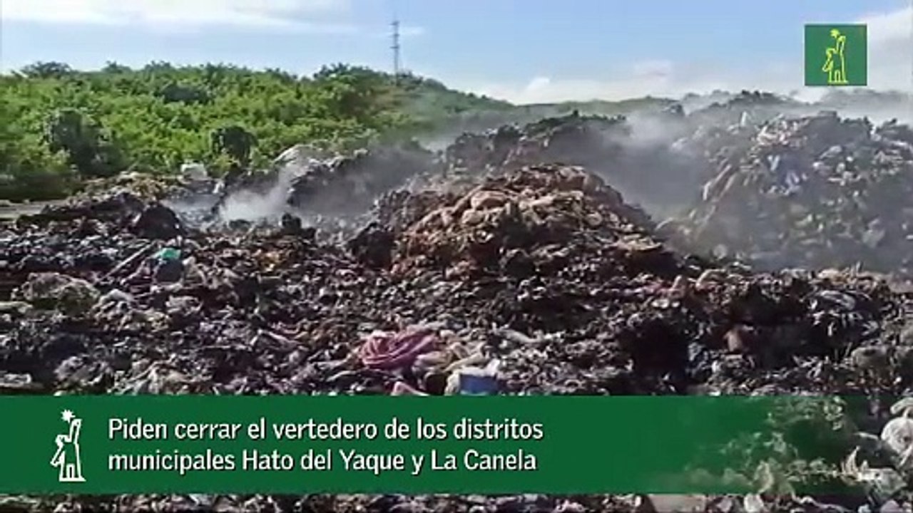 Piden cerrar el vertedero de los distritos municipales Hato del Yaque y La Canela_1