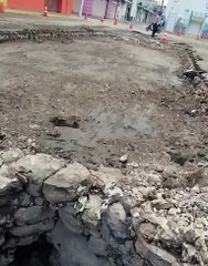 Descubren cenote oculto en Tizimín durante obras de repavimentación (VIDEO)