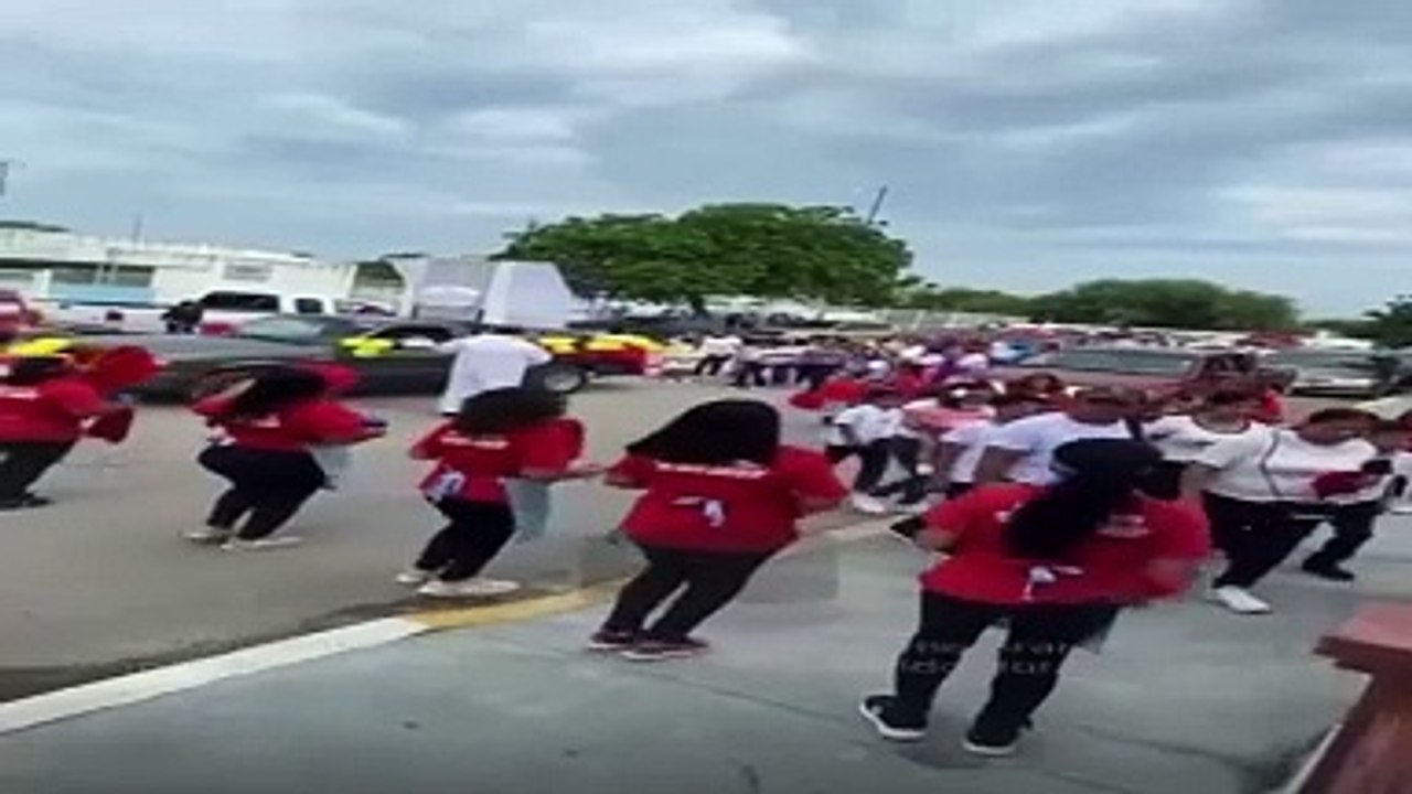 VIDEO: Camioneta arrolla a feligreses durante peregrinación en Tamaulipas
