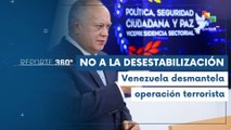 Reporte 360° 14-02 Venezuela desmantela nuevo plan terrorista