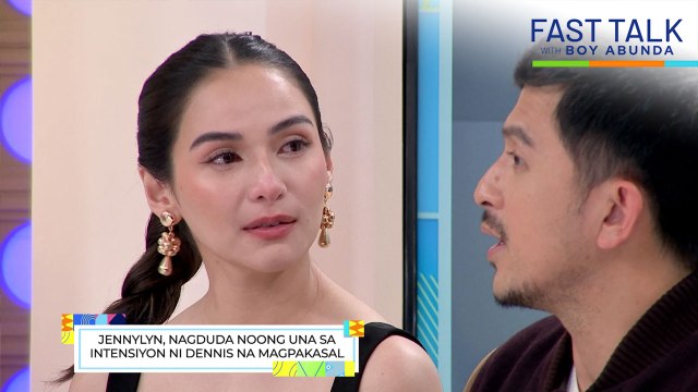 Fast Talk with Boy Abunda: Jennylyn, nagduda sa intensyon ni Dennis na magpakasal! (Episode 534)