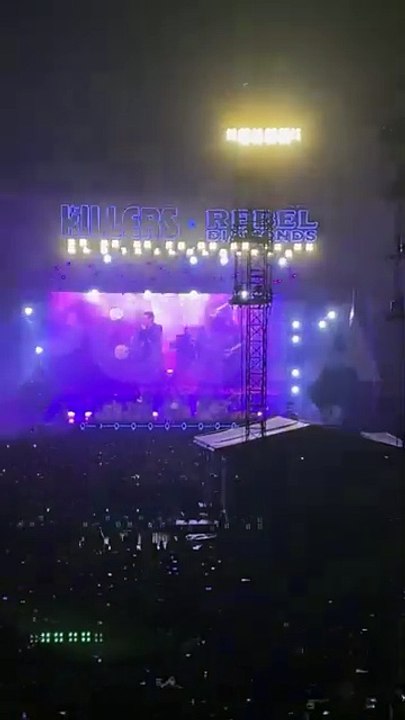 The Killers abarrota en su primer concierto en CDMX (VIDEO)