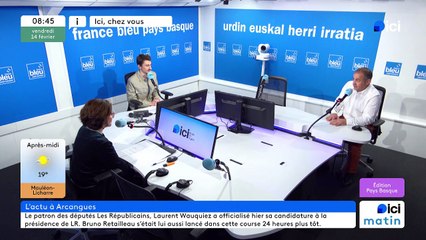 Philippe Echeverria, maire d'Arcangues