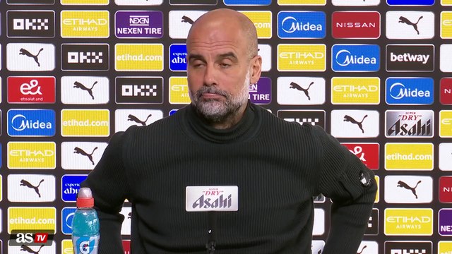 GUARDIOLA PASA PÁGINA de la DERROTA ante el MADRID