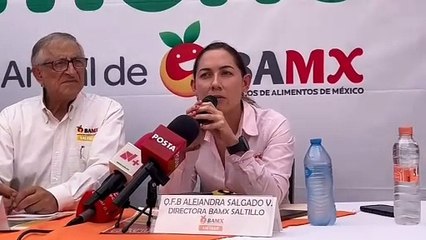 Invitan a donar a la colecta anual Alimenta del BAMX Saltillo