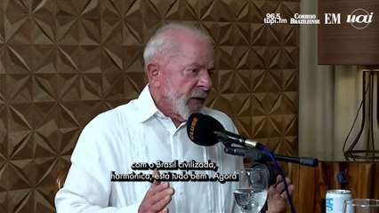 "Se taxar o aço brasileiro, nós vamos reagir comercialmente", diz Lula sobre Trump