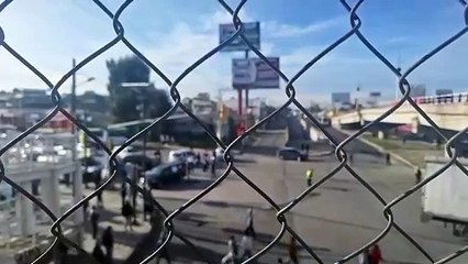 Bloquean la México-Pachuca; exigen avances en caso de desaparición