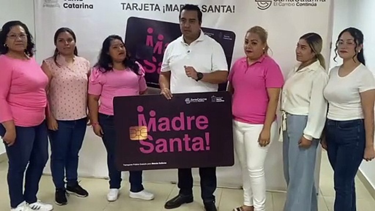 Madre Santa: Nuevo apoyo económico a madres jefas de familia en Santa Catarina