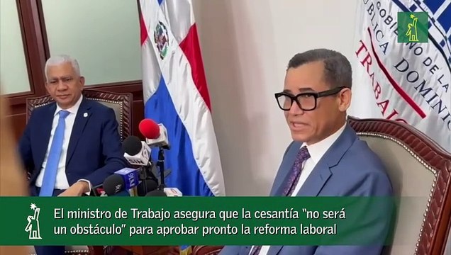 El ministro de Trabajo asegura que la cesantía “no será un obstáculo” para aprobar pronto la reforma laboral