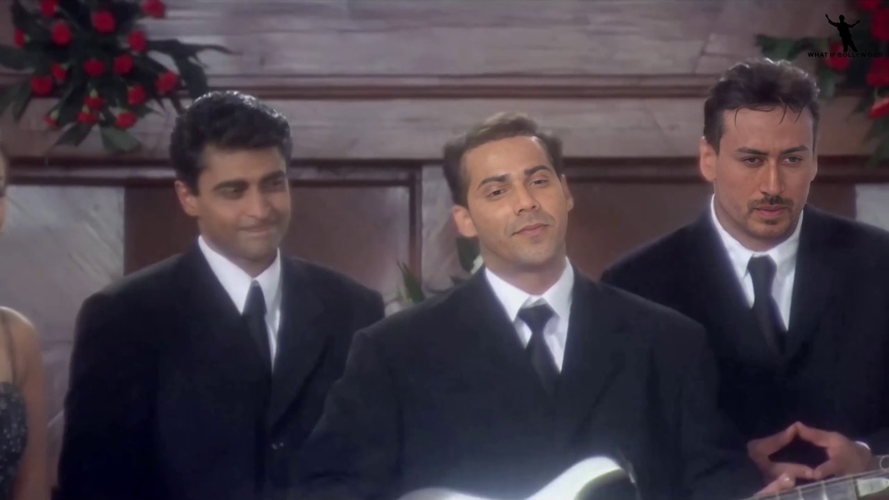 O Priya O Priya... But it's Varun Dhawan, Wamiqa Gabbi and Tiger Shroff