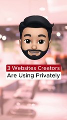 3 Websites Influencers Are Using Privately