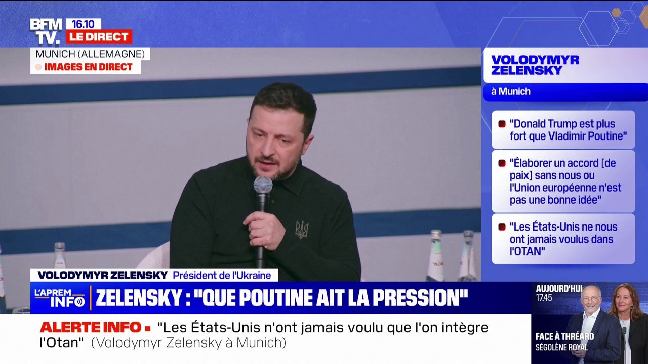 Sans adhésion à l'Otan, Volodymyr Zelensky veut "doubler la taille" de l'armée ukrainienne