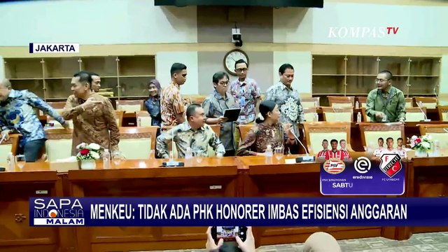 Menkeu Sri Mulyani Pastikan Tak Ada PHK Pekerja Honorer Imbas Efisiensi Anggaran