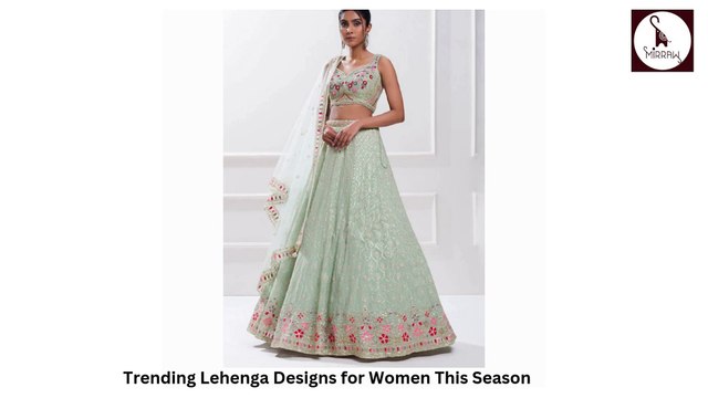 Latest 2025 Trending Designer Lehengas for Women