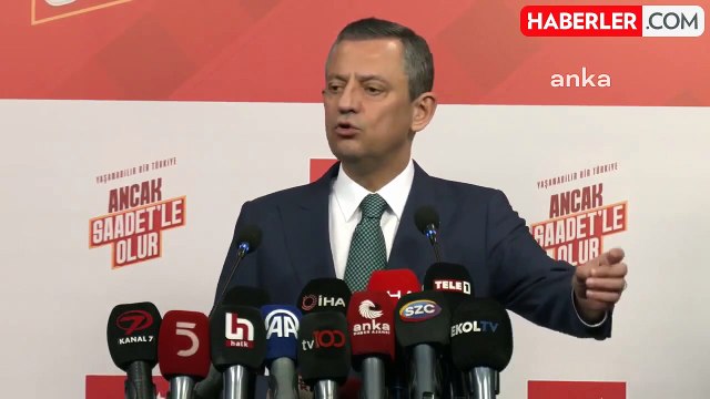 Erdoğan'ın erken seçime kapıları kapatması sonrası Özgür Özel'den ilk yorum