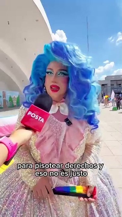 Drag Queens protestan en San Nicolás contra Ley Anti-Drag y Trans