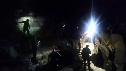Rescatan a persona que cayó en una quebrada de la Peña del Águila (VIDEO)