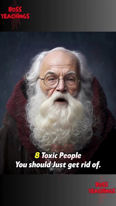 8 Toxic People to Get Rid Of