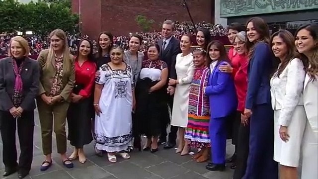 Claudia Sheinbaum llega a San Lázaro para su toma de protesta